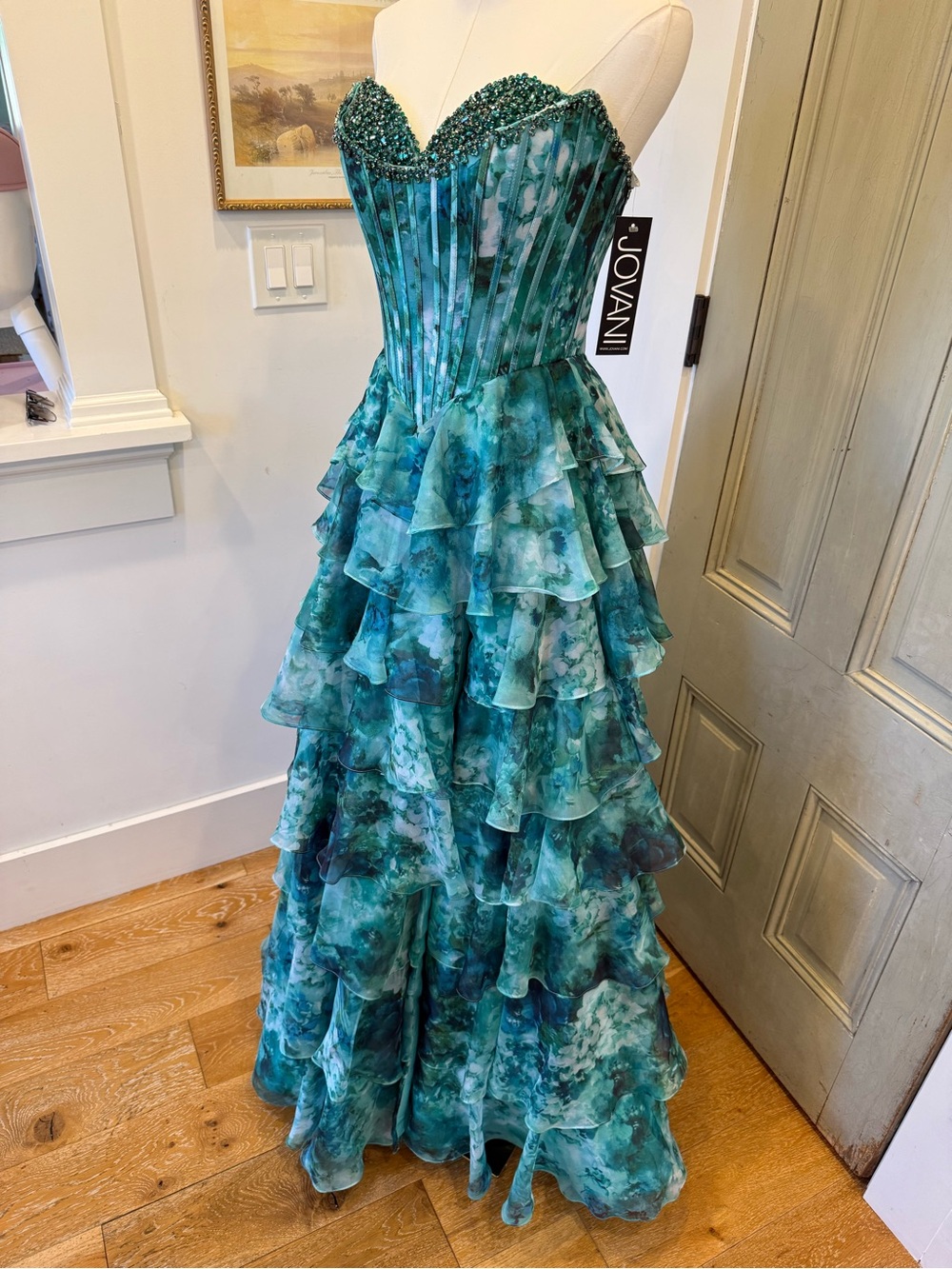 Jovani Beaded Corset Gown - SAMPLE - One of One 🦄 - Picture 4 of 5